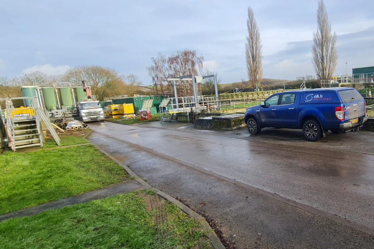 D&B Electrical. Temporary Generator Install at Water Waste Site, photo #2