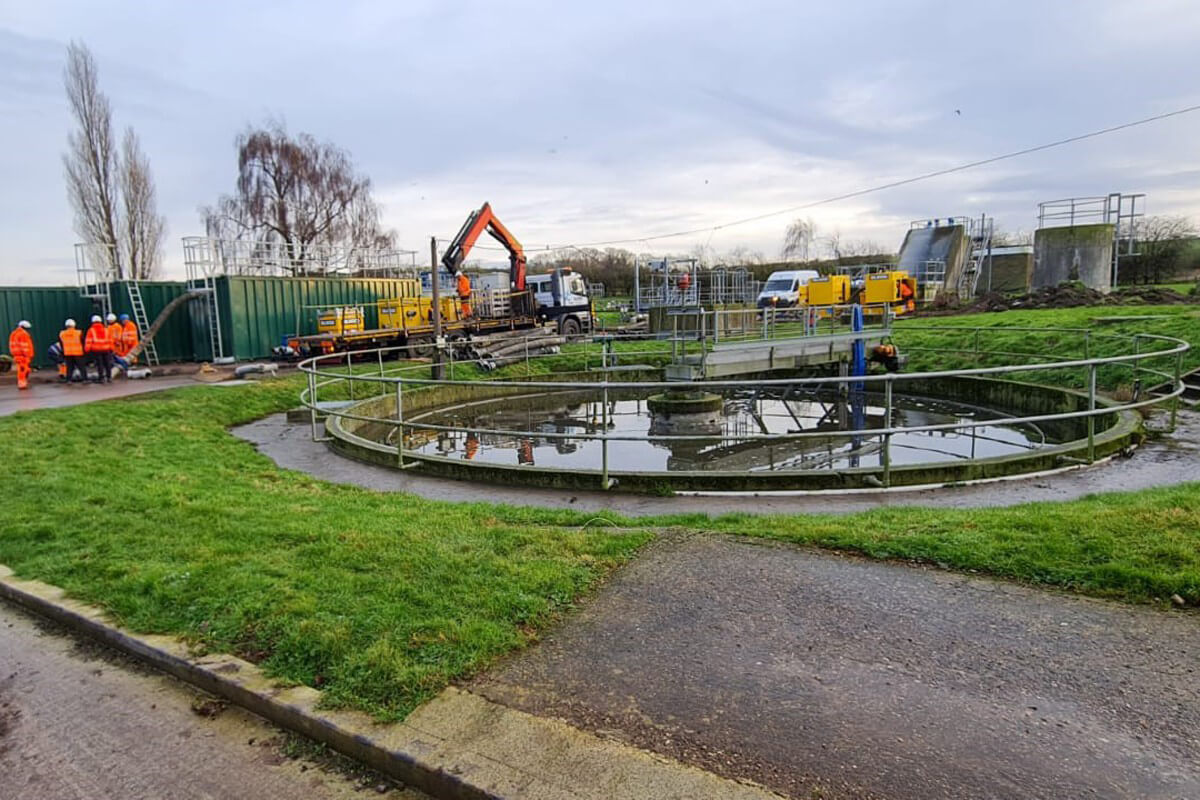 D&B Electrical. Temporary Generator Install at Water Waste Site, photo #3