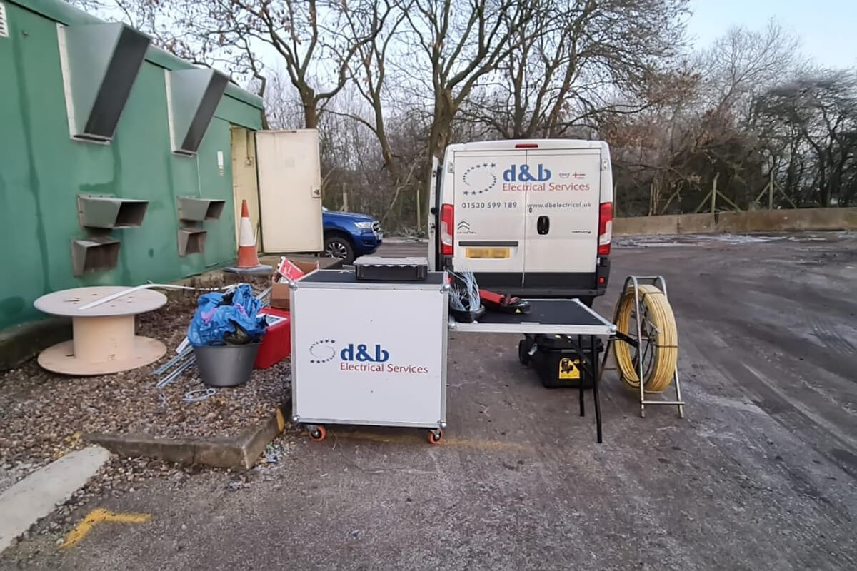 D&B Electrical. Water Waste Site Works Complete, photo #3